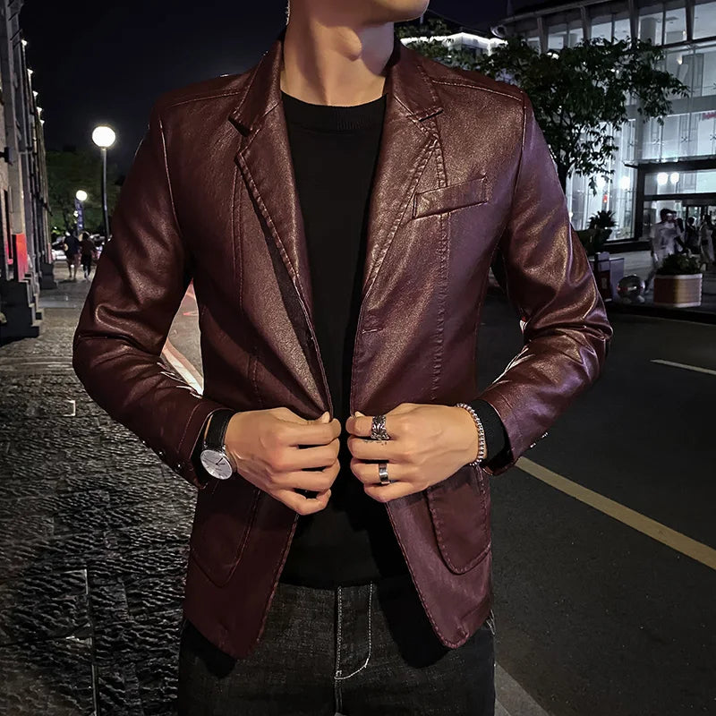 Vigier - Cuirblazer Hommes Noir Veste