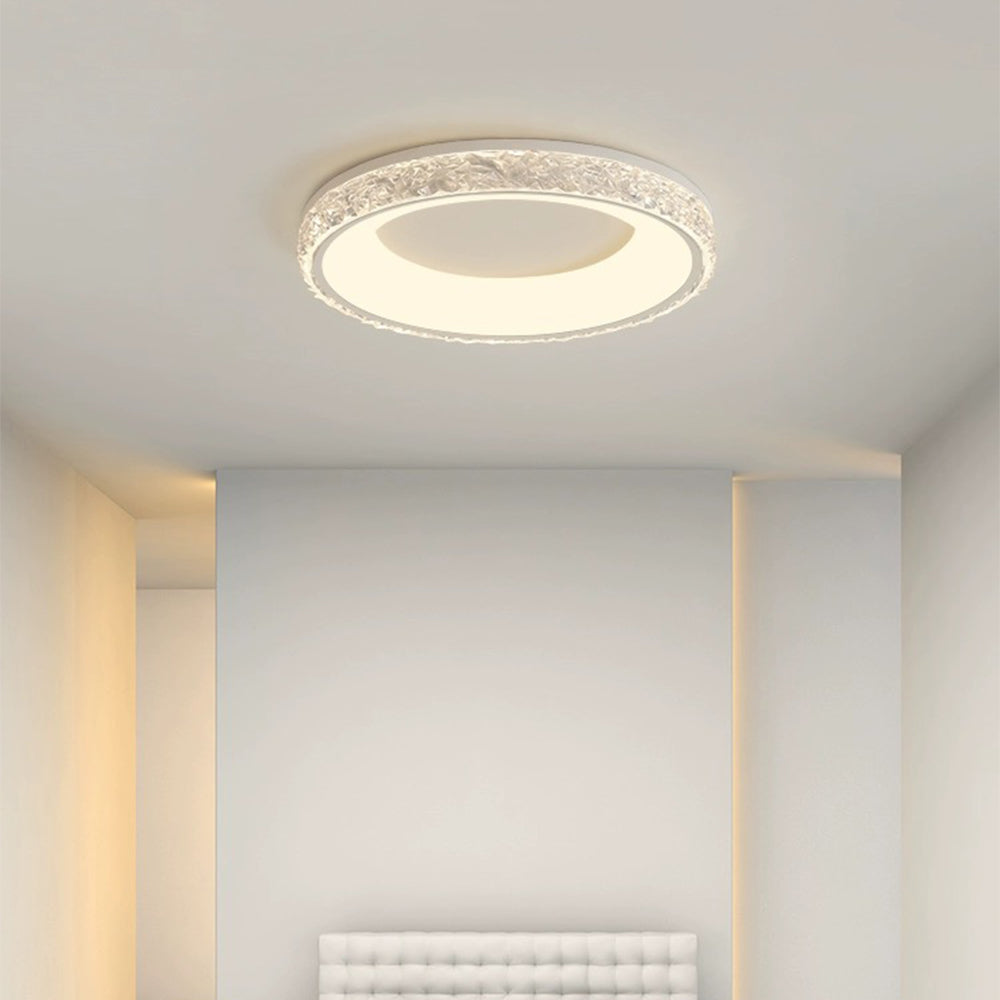Round Acrylic Ceiling Light Modern Flush Mount