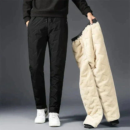 Almodar - Hommes Pantalon d'hiver chaud