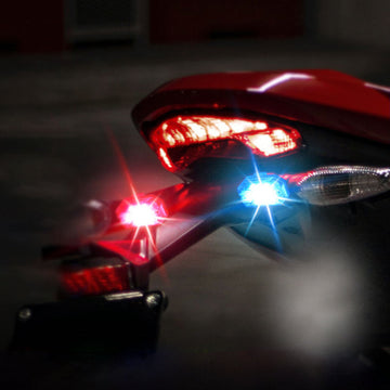 LED Strobe Lights Remote USB Vehicle Warning Flashers