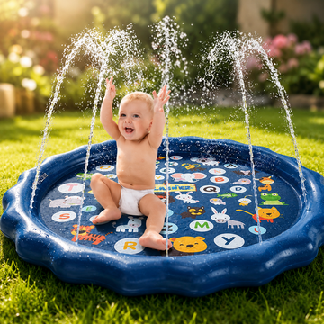 Kids Summer Water Play Mat Splash Pad