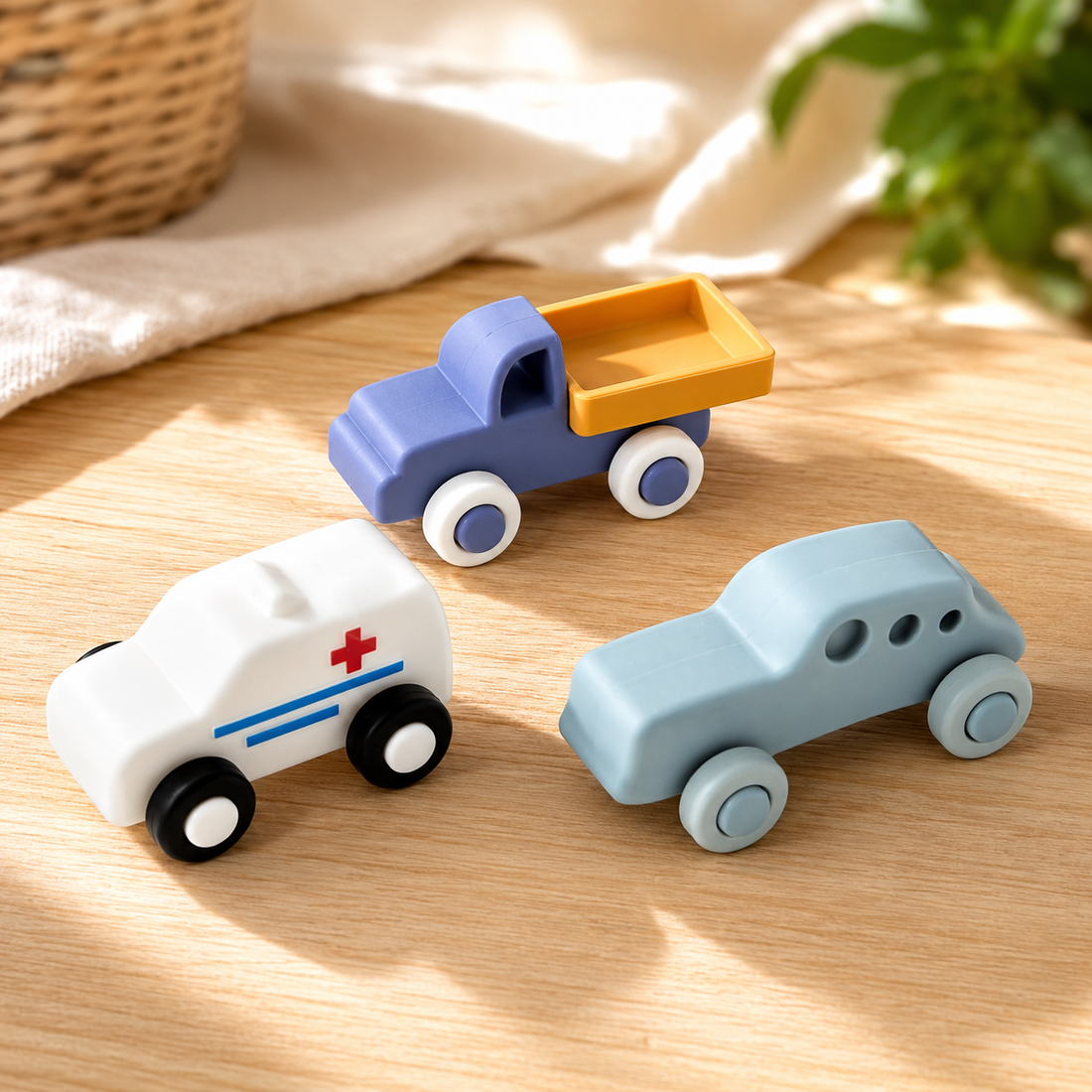 Toddler Vehicles Pull Back Push Toy Set Toy Cars