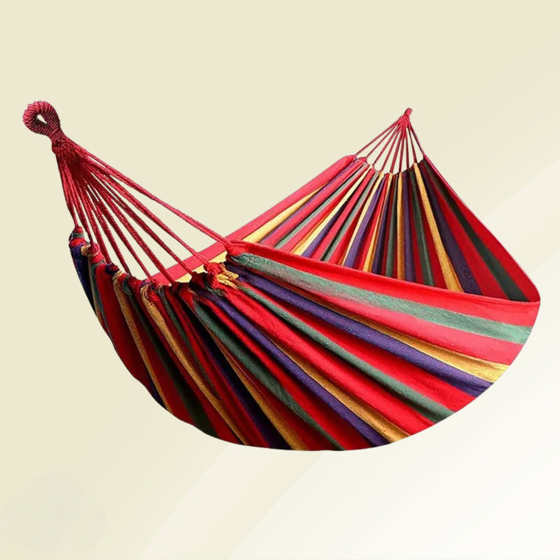 Portable Lightweight Mesh Canvas Travel Camping Hammock
