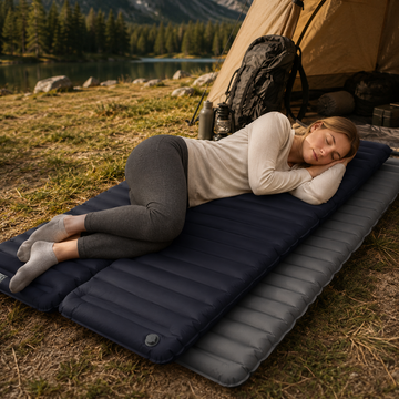 Inflatable Camping Mattress Travel Sleeping Pad Air Bed