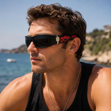 Polarized Wraparound Driving Eyewear Travel Sunglasses