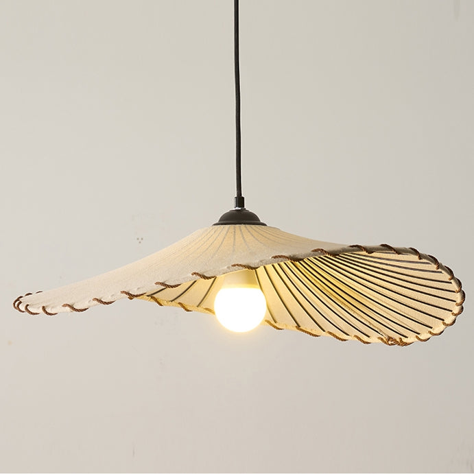 Vintage Lotus Leaf Pendant Lamp Wabi-Sabi