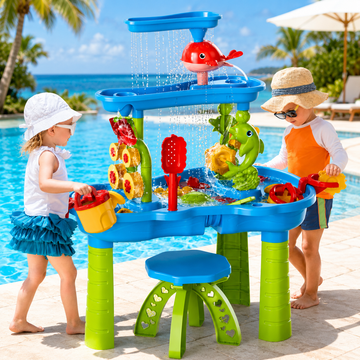 Interactive Sand Activity Play Center Water Table for Kids