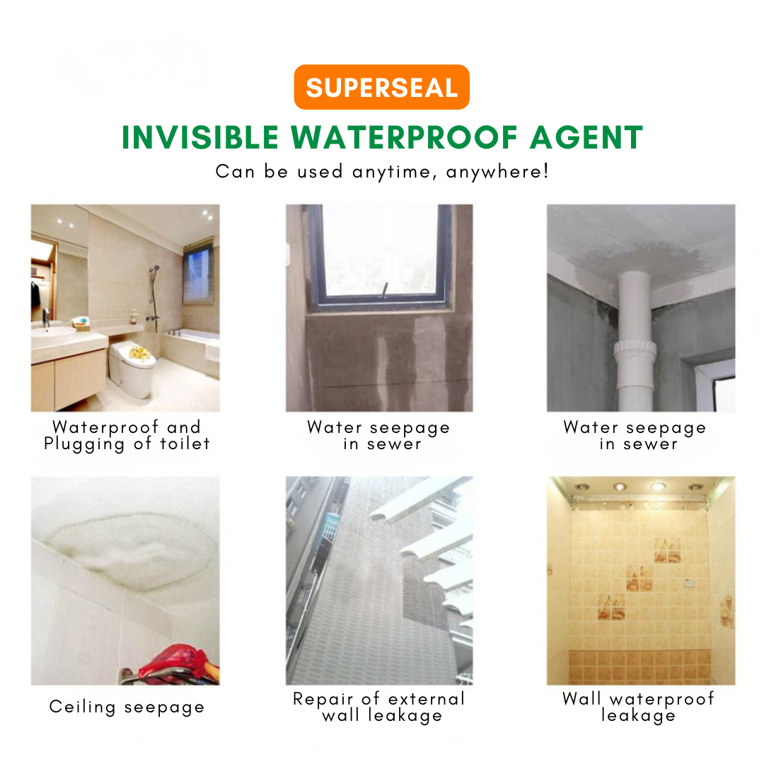 Invisible Waterproofing Agent Waterproof Sealant Leak Stopper