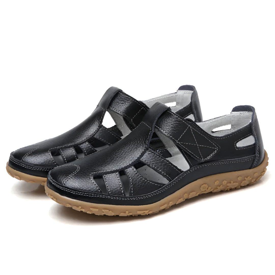 Closed Toe Sandals for Women Summer Walking Shoes
