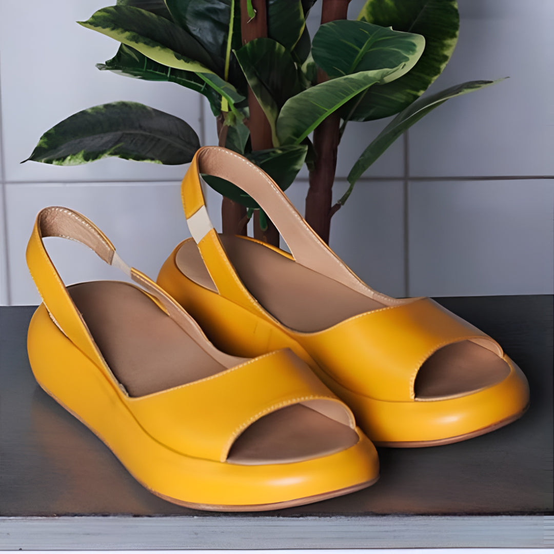 Open Toe Slingback Walking Shoes Sandals