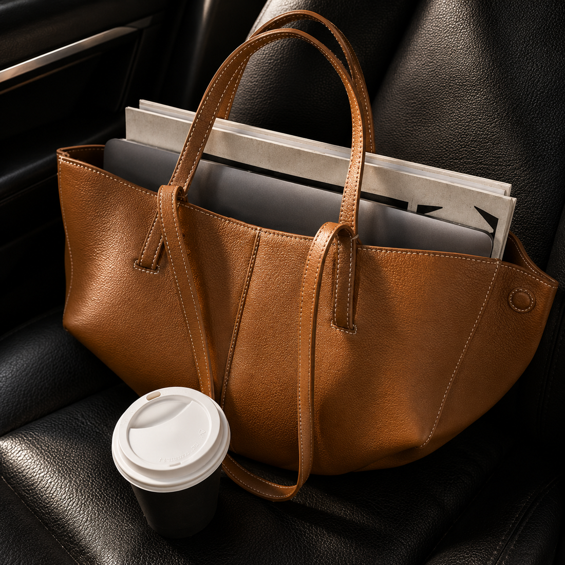 Tote Bag Vintage Shoulder Carryall Everyday Handbag