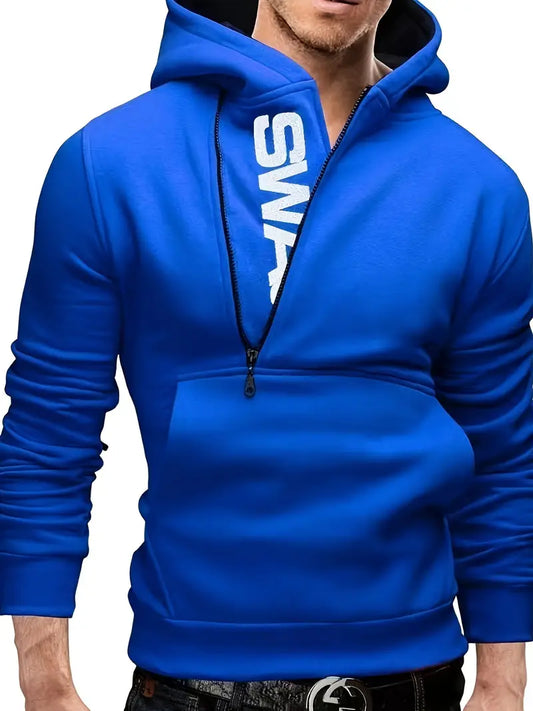 Bruno - Hoodie homme manches longues capuche