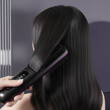 Cordless Portable Rechargable Ceramic Hair Straightener
