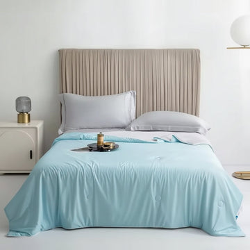 Soft Cooling Blanket Lightweight Moisture Wicking Summer