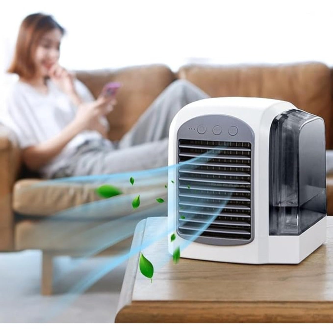 Portable Oscillating Evaporative Air Cooler Fan