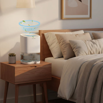 Portable Compact Dehumidifier with Cooling Night Light