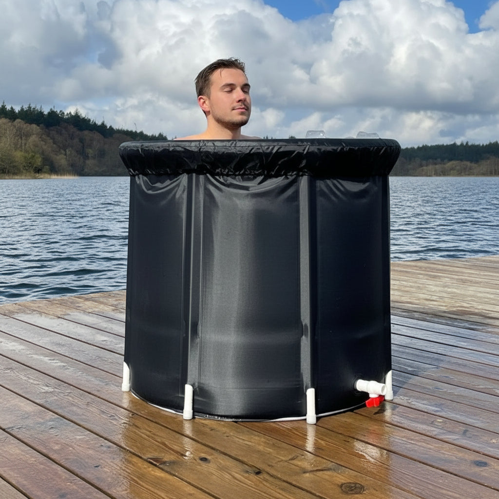 Portable Ice Bath Insulated Foldable Cooling Tub