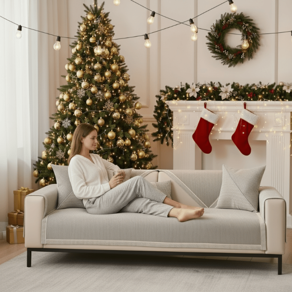 Sofa Cover Protector Non Slip Cotton Furniture