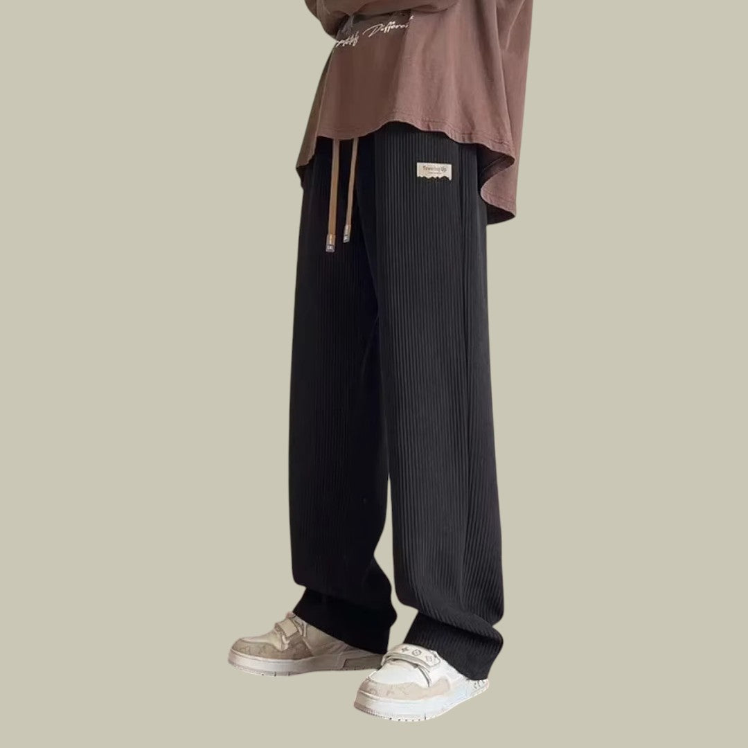 Bovix | Men's Wide-Leg Corduroy Pants