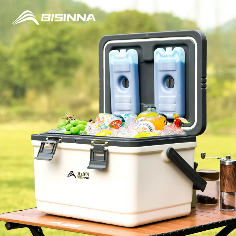 Glamping Ice Box Large Capacity Portable Cooler Box