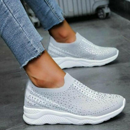 Lidra - Chaussures à enfilage Strass pour femmes