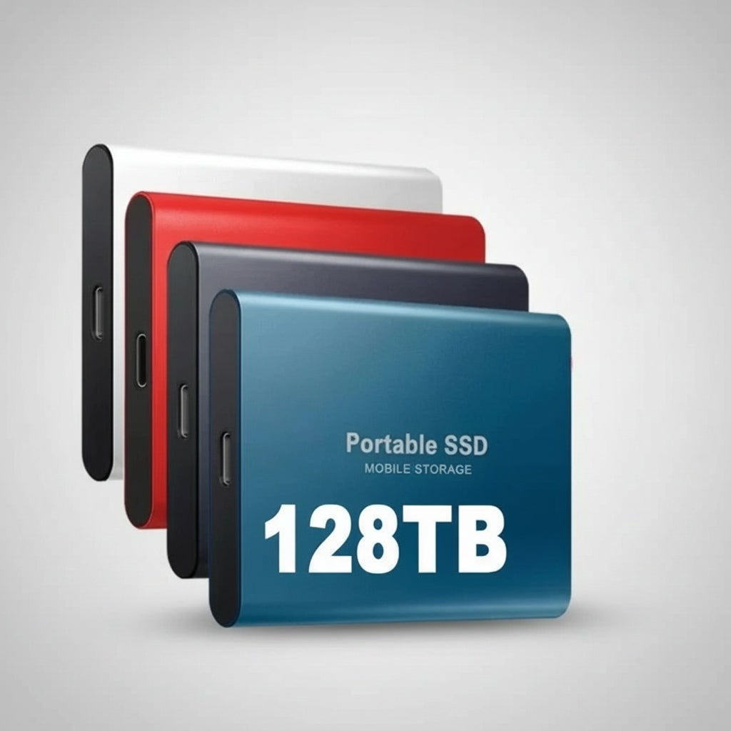 Portable External SSD USB Mobile Storage Device