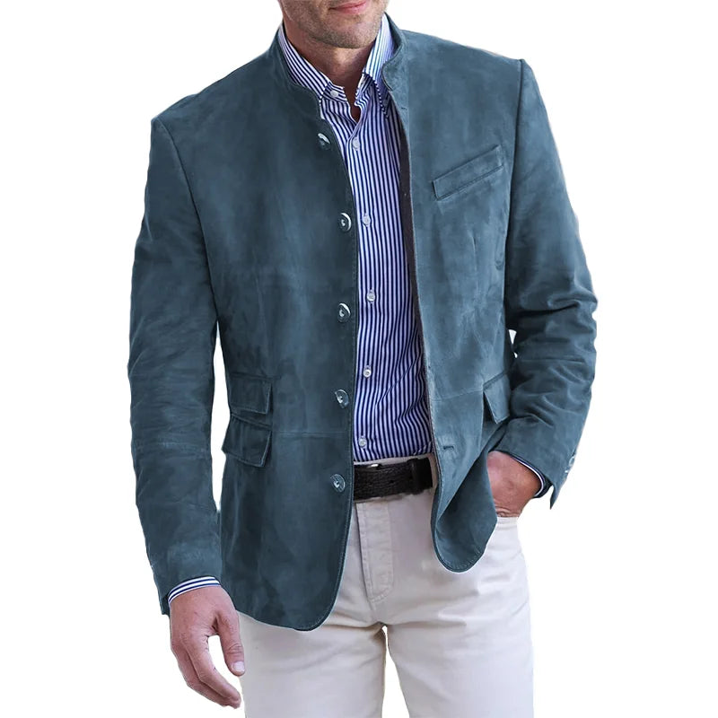 Elian - Veste en cuir classique pour homme