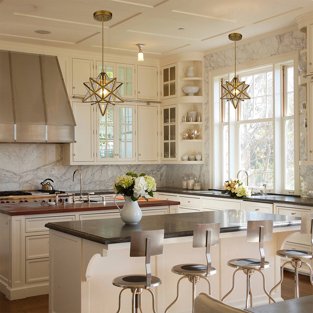 Star Shape Pendant Light for Hallway