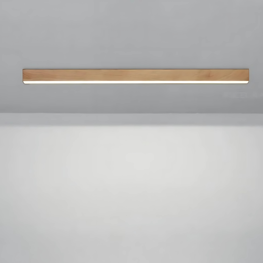 Ceiling Lights Modern Oak Linear Bar Fixture