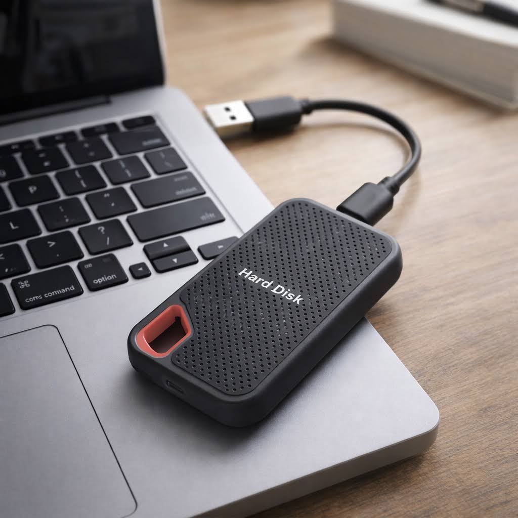 Portable SSD External Hard Drive High-Speed Data Storage