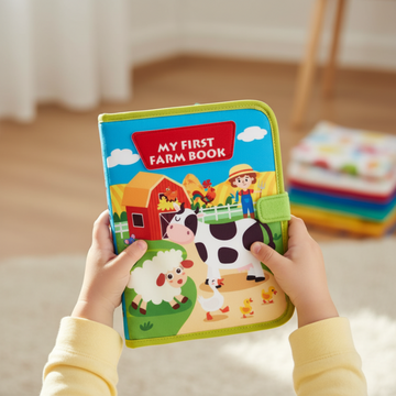 Childrens Interactive Book Montessori Farm
