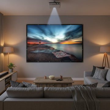 Portable Foldable 100 Inch Large Projector Screen