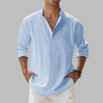 Summer Shirt Relaxed-Fit for Men Casual Shirt