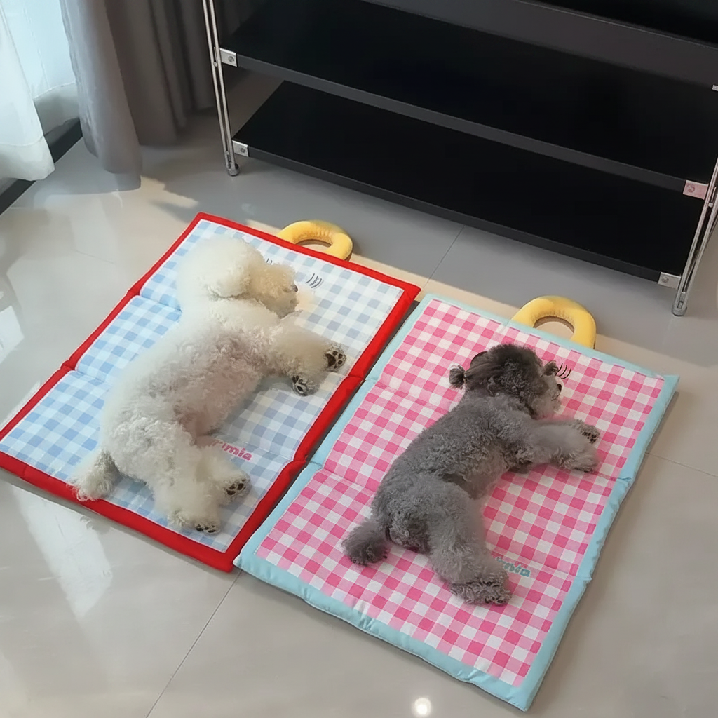 Cooling Mat for Pets Dog Cat Breathable Foldable Portable