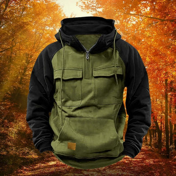 Quarter Zip Hoodie Outdoor Active Performance
