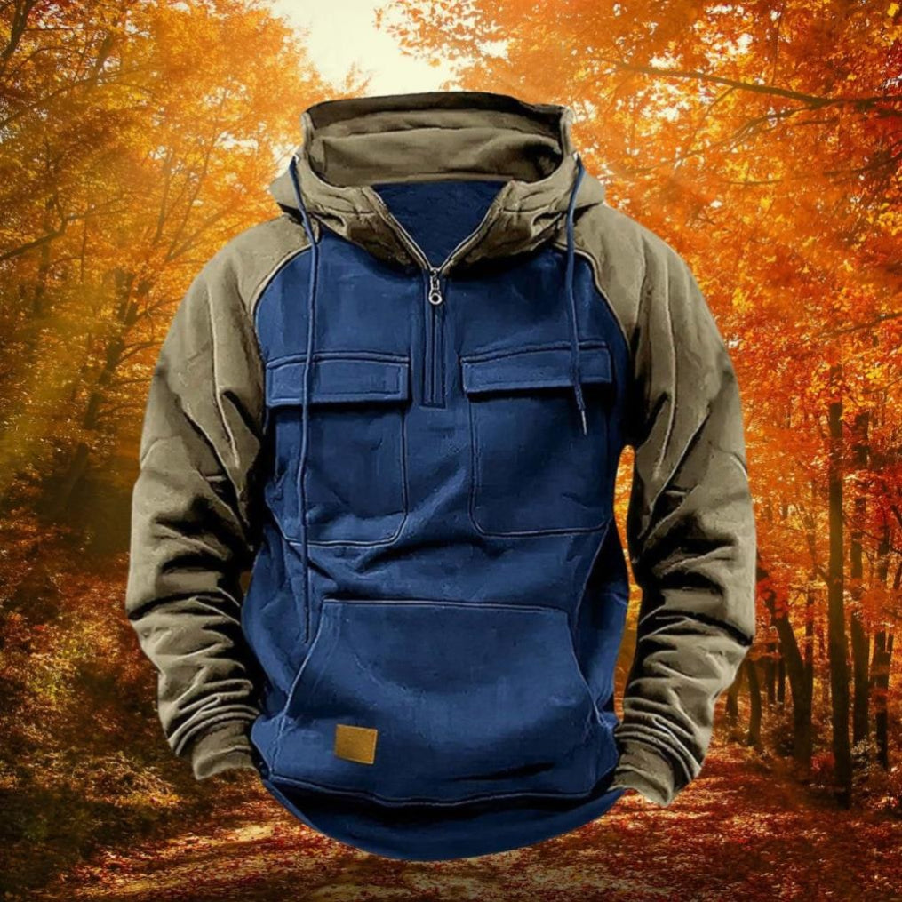 Quarter Zip Hoodie Outdoor Active Performance