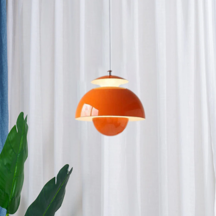 Pendant Light Scandinavian Orange Modern Design