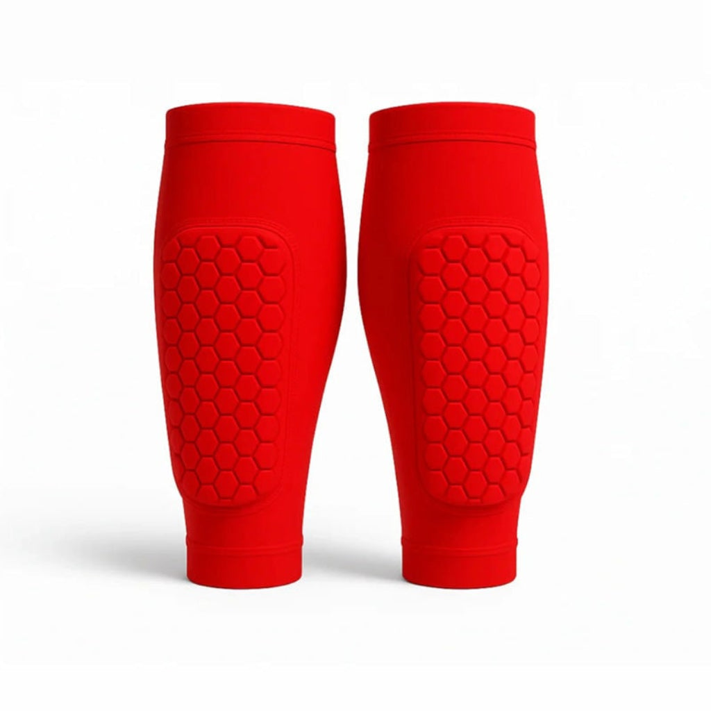 Protective Gear Compression Shin Guards for Skiing