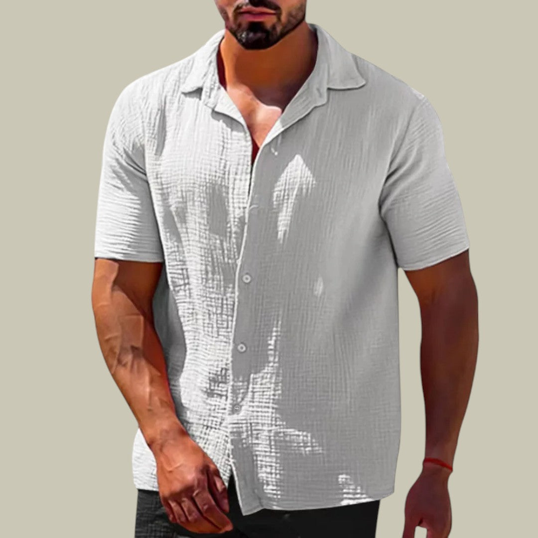 Bennett | Men's Breathable Casual Linen Shirt