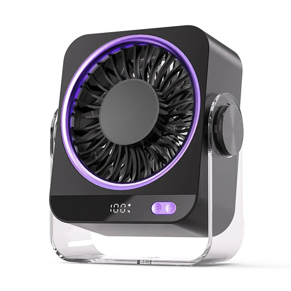 Portable Desk Fan Rechargeable Personal Cooling Fan