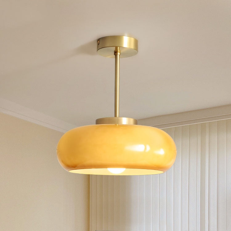 Ceiling Light Vintage Glass Pendant Lamp